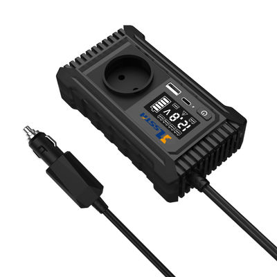 Καλή τιμή. SZSSTH Inversor EU USA Universal Socket GaN PD Fast Charger Car Power Inverter 12V 220V 2 AC Outlets USB 150W Car Inverter σε απευθείας σύνδεση