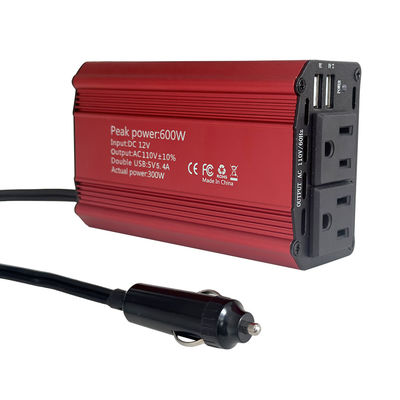 Καλή τιμή. Universal Socket DC 12V 24V To AC 220V Modified Sine Wave Mini Power Inverter 300W 300Watts Converter Adapter Portable Car Inverter With Charger σε απευθείας σύνδεση