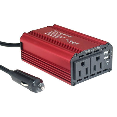 Καλή τιμή. Universal Socket Car Power Inverter 300W 12V 220V Modified Sine Wave Converter Adapter for Laptop Phone USB Charging σε απευθείας σύνδεση