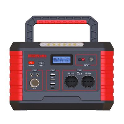 Καλή τιμή. OEM 1000 Watt φορητό σταθμό ηλεκτρικής ενέργειας Τύπος-C Έκδοση QC3.0 18W Για γρήγορη φόρτιση σε απευθείας σύνδεση