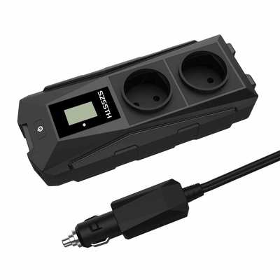 Καλή τιμή. Φορητός και φιλικός προς το χρήστη 12V αυτοκινητόμετατροπέας 300W συχνότητα εξόδου 50Hz 0,4kg για εύκολη μεταφορά και ισχύ σε απευθείας σύνδεση