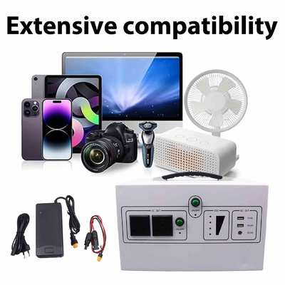 Καλή τιμή. Φορητός Σταθμός Παραγωγής Ενέργειας 1000W με Ηλιακή Φόρτιση 50Ah LiFePO4 Μπαταρία σε απευθείας σύνδεση