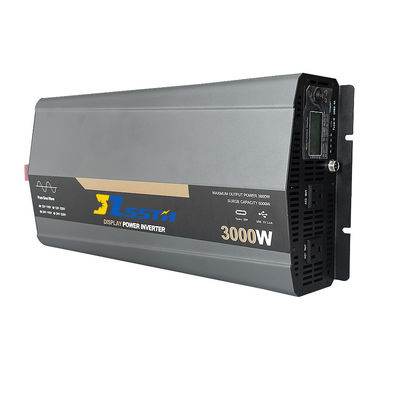 3000Wατ Καθαρό Sine Wave Car Inverter Φορτιστή εκτός δικτύου Ηλεκτρικός μετατροπέας Dc 12V έως AC 220V