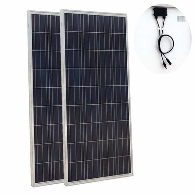 Καλή τιμή. Προσαρμόστε την τάση DC24V 48V Πολυηλιακό Πίνακα 200W 300 400 Watt Ηλιακό Πίνακα σε απευθείας σύνδεση