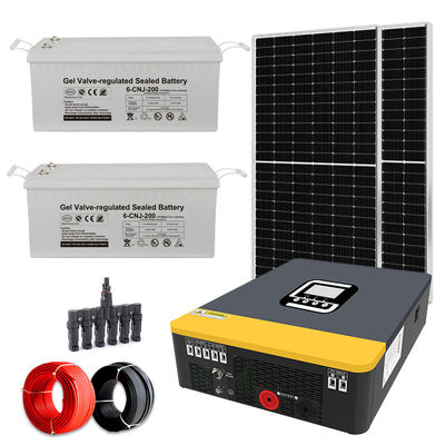 Συμπλήρωμα 100-240V ρυθμιζόμενης τάσης 3KW off grid ηλιακό σύστημα με ελεγκτή MPPT