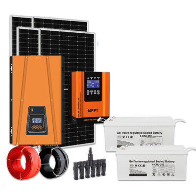 Καλή τιμή. Η μπαταρία GEL 5kw πλήρης εκτός δικτύου Συσκευές Ηλιακής Ενέργειας CE Rhos Fcc πιστοποιημένο σε απευθείας σύνδεση