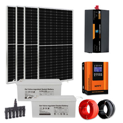 Καλή τιμή. 5KW All In One Συστήματα Ηλιακής Ενέργειας Συμπλήρωμα Off Grid Συσκευές Ηλιακής Ενέργειας για Σπίτια σε απευθείας σύνδεση