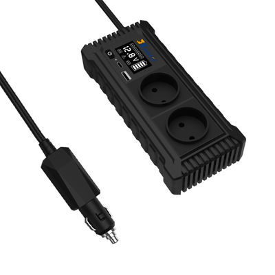 Καλή τιμή. 200W φορητός 12V έως 110V 220V καθαρός μετατροπέας ισχύος αυτοκινήτου σε απευθείας σύνδεση