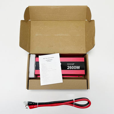 28.9CM*11.1CM*5.88CM 2600W Πύργος 12V 24V 48V 60V DC σε AC Off Grid Power Inverter για μακροχρόνια απόδοση του δικτύου SDK