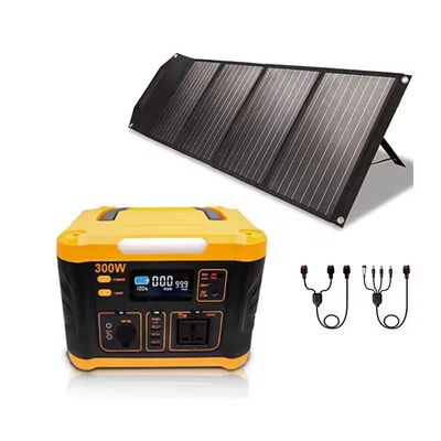 Φορητή μπαταρία ασφαλείας 300W Ηλιακό σταθμό Μίνι σταθμοί ενέργειας