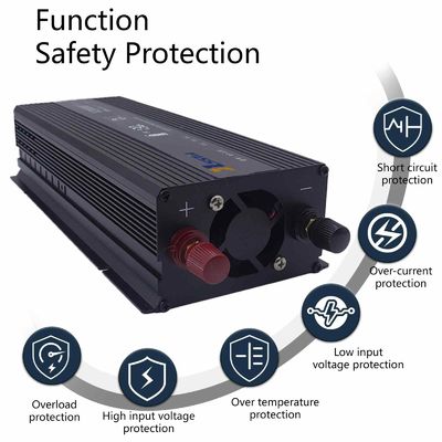 Καλή τιμή. 1200W φορητός μετατροπέας ισχύος 12V/24V DC σε 110V/220V AC για κατασκηνώσεις έκτακτες ανάγκες σε απευθείας σύνδεση