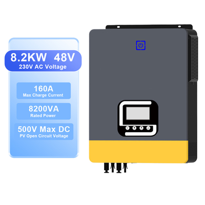 Καλή τιμή. 8.2kW Υβριδικός Ηλιακός Inverter 48V MPPT Καθαρού Ημιτόνου Off Grid σε απευθείας σύνδεση