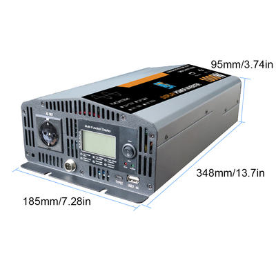 Ηλιακός μετατροπέας εκτός δικτύου 1kW 12V/24V DC έως 110V AC