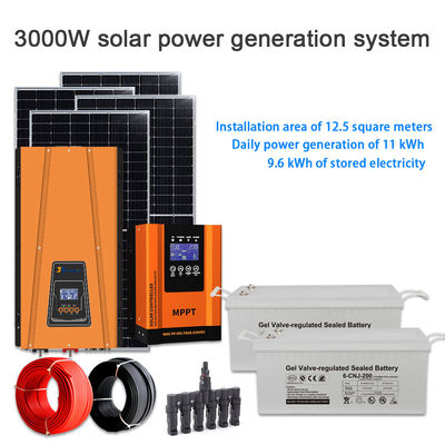 Καλή τιμή. OEM & ODM 3KW Solar System Kit with Battery Storage & Monocrystalline Panels for B2B Partnerships σε απευθείας σύνδεση