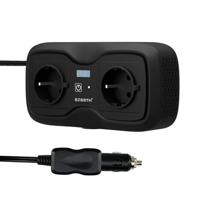 Καλή τιμή. Szssth Dc 12V σε 110V μετατροπέας AC μπαταρία γρήγορη φόρτιση 200W διπλή USB 2 έξοδος Ηλεκτρική ισχύς αυτοκινήτου μετατροπέας έξοδος συχνότητα 50Hz σε απευθείας σύνδεση