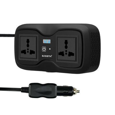 ποιότητας Μετατροπέας ισχύος αυτοκινήτου GaN 200W & Γρήγορος φορτιστής PD 100W | 12V σε 110V/220V Τροποποιημένο ημιτονοειδές AC + Διπλό USB-A/C εργοστάσιο