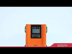 12V 24V 36V 48V 60V 72V ηλιακός ελεγκτής φόρτισης 30A με οθόνη LCD