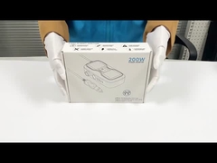 Μετατροπέας ισχύος αυτοκινήτου Dc 12v έως 110v Ac διπλό USB 3.1A GaN PD γρήγορο φορτιστή